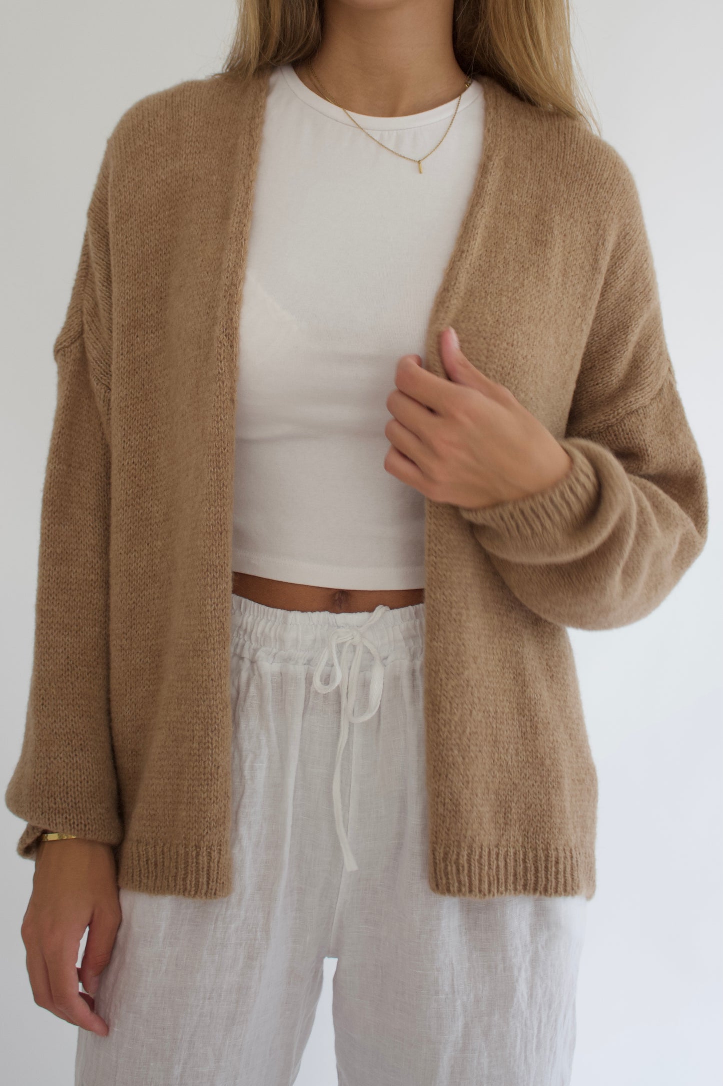 MELIA cardigan, brun